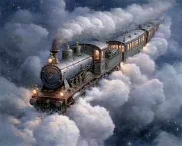 书本里的魔法列车