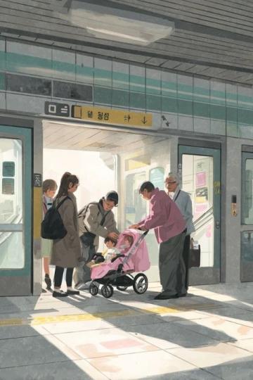 重庆火车站暖心一幕：乘客热心助老人顺利换乘