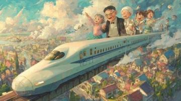 高铁乘务员变身美术老师 为孩子们讲解高铁知识并指导绘画