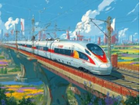 高铁乘务员变身美术老师 为孩子们讲解高铁知识并指导绘画