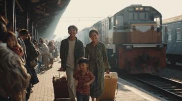 K804次列车温馨旅程瞬间