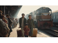 K804次列车温馨旅程瞬间