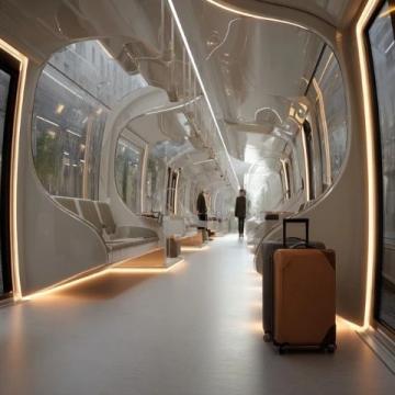 新奇列车概念：文化舱、遛娃舱与静音舱