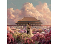 北京后花园限时花海秘境：春季浪漫之旅，漫步长城巨龙披粉袍