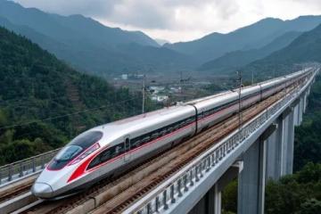 2026春运盛况:广东首趟列车开出,万家团圆之旅正式启程。