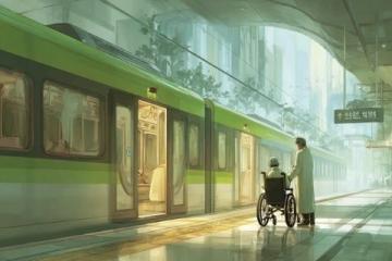 列车人员陪伴两位老人，温暖人心的旅程