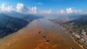 渤海湾惊现空中列车：30年一遇带状海市蜃楼震撼全景