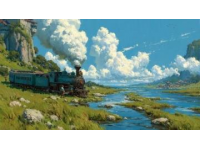 海风与云影的海岸列车：治愈心灵的晨间旅途风景