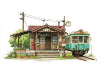 怀旧绿皮火车×金黄橙香：创新产品包装的温馨旅行